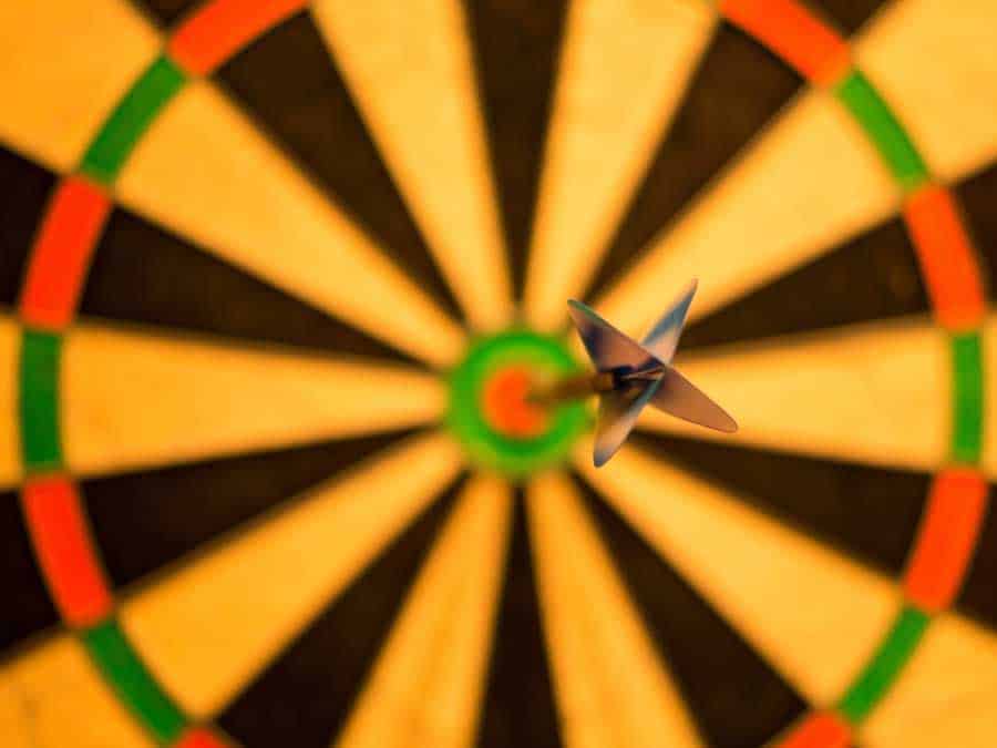 sermon series bullseye target dart