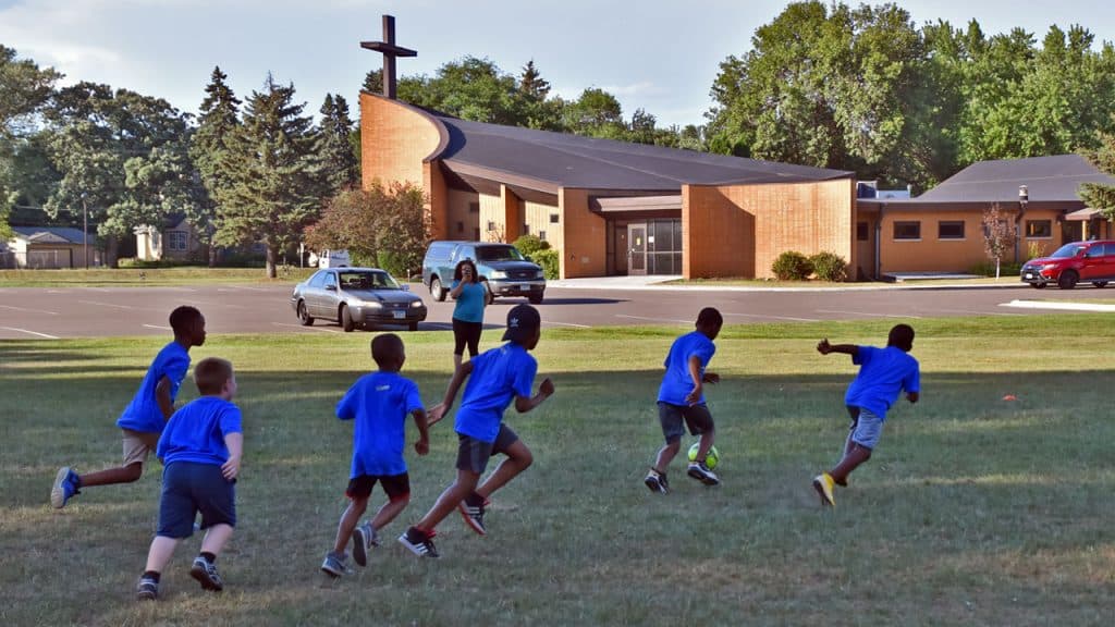 July 19-28: A highlight of summer! Learn soccer skills, meet new friends, hear about Jesus!