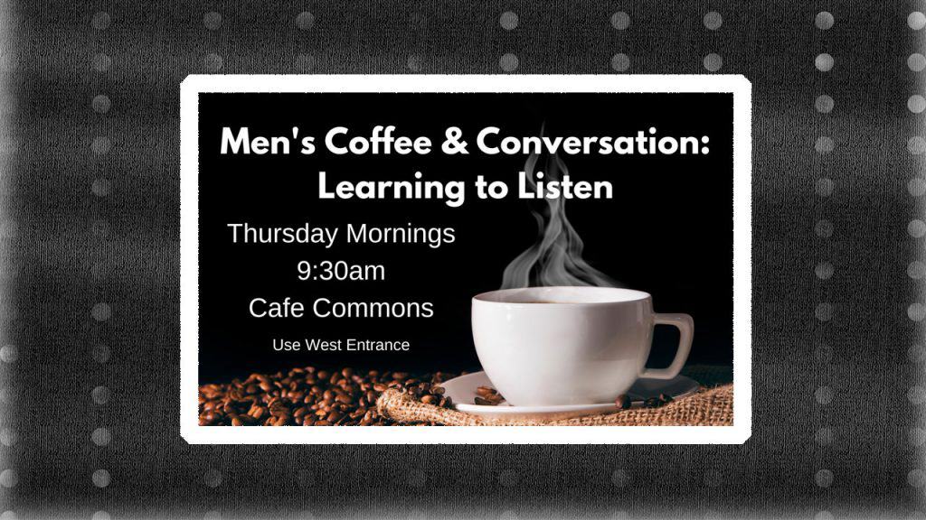 Every Thursday morning, 9:30 am: Join Redeemer men at RCC Cafe for coffee & conversing!